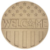 Patriotic Welcome Door Hanger