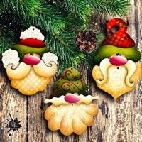 Santa is Coming Ornament Kit By Paola Bassan