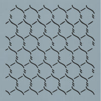 Chicken Wire Stencil