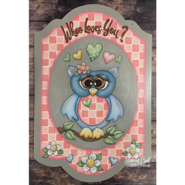 Whoo Loves You? E-Pattern By Sharon Cook