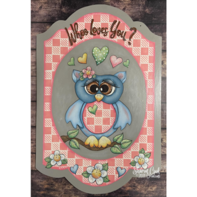 Whoo Loves You? E-Pattern By Sharon Cook