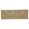 God Bless America Plaque
