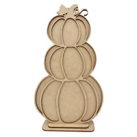 Triple Stack Pumpkins with Stand Kit