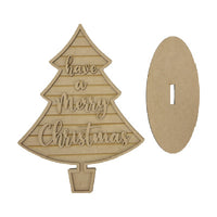 Have a Merry Christmas Tree with Stand Kit