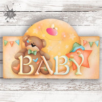Baby Star Plaque By Paola Bassan