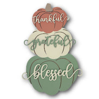 Thankful Grateful Blessed Hanger Kit