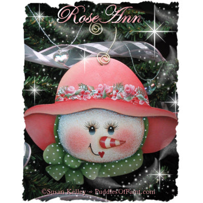 Rose Ann Ornament By Susan Kelley (