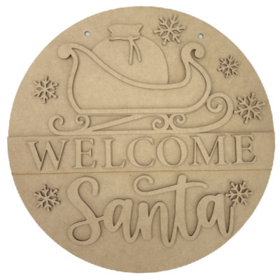 Welcome Santa Hanger Kit