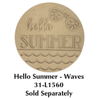 Hello Summer Door Hanger E-Pattern by Tammey Etheredge