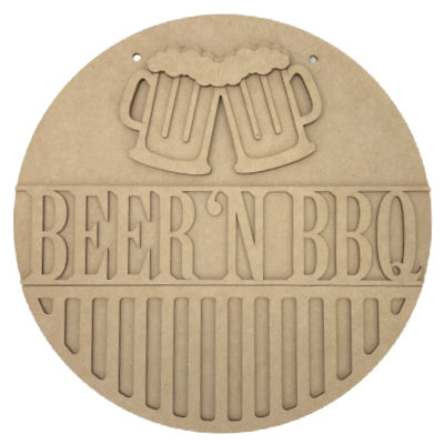 Beer N BBQ Door Hanger Kit