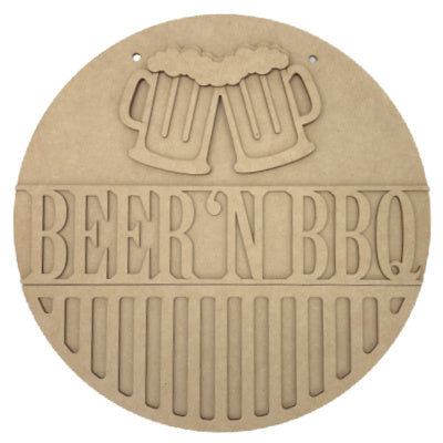 Beer N BBQ Door Hanger Kit