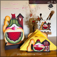 Sweet Summer Gnome E-Pattern By Paola Bassan