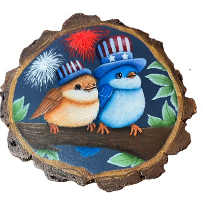 Blue and Ginger's 4th of July E-Pattern By Debbie Cushing