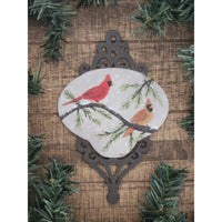 Cardinals in Winter E-Pattern By Marlene Fudge