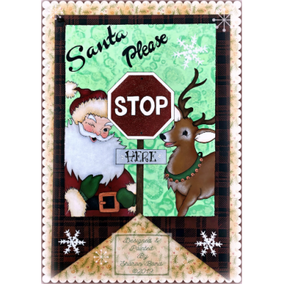 Please Santa Pattern by Sharon Bond