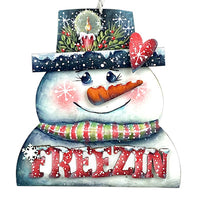 Freezin' Snowman Ornament