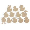 Quackers Set 2 Ornaments By Linda O'Connell