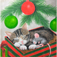 Cat and Mouse Christmas E-Pattern By Debbie Cushing