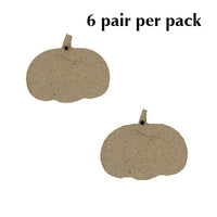 Squatty Pumpkin Earrings
