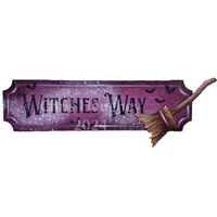 Broom Dust and Creepy Bats Street Sign E-Pattern by Chris Haughey EPA2449