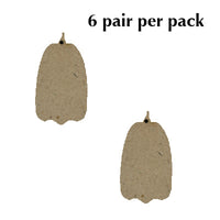 Tall Pumpkin Earrings