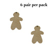 Gingerbread Earrings