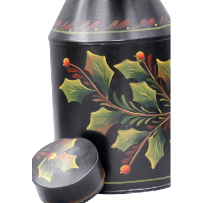 Christmas Tea Canister Pattern by Barbara Bunsey