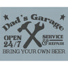 Dad's Garage: Open 24/7 Stencil