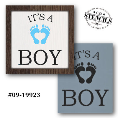 It S A Boy Stencil Cupboard Distributing