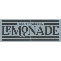 Fresh Squeezed Lemonade Stencil