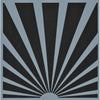 Sunbeams Stencil