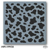 Cow Print Background Stencil