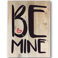 Be Mine Stencil