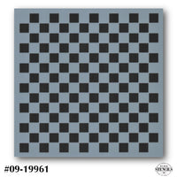 1/2" Checker Background Stencil