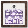 Cobwebs Decor Stencil