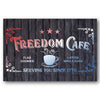 Freedom Cafe Stencil