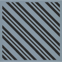 Wide Candy Cane Stripe Background Stencil