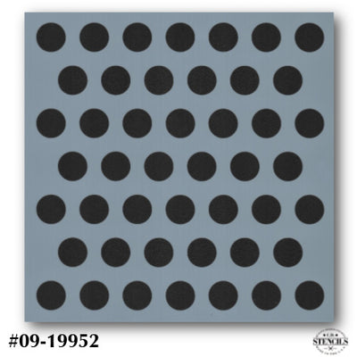 3/4" Dot Background Stencil