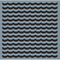 Calm Seas Background Stencil