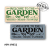 Welcome to The Garden: Veggies, Herbs, Flowers Stencil