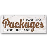 Please Hide Packages Stencil