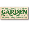 Welcome to The Garden: Veggies, Herbs, Flowers Stencil