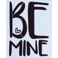 Be Mine Stencil