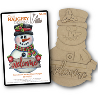 Snowman Greeting Door Hanger Bundle PA2355