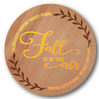 Fall is in the Air Stencil