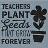 Teachers Plant Seeds Stencil