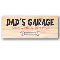 Dad's Garage: I Can Fix Anything Stencil