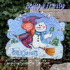 Beffy & Frosty Plaque By Martina Elena Vivoda