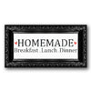 Homemade Breakfast Lunch Dinner Stencil