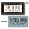 Country Roads Stencil